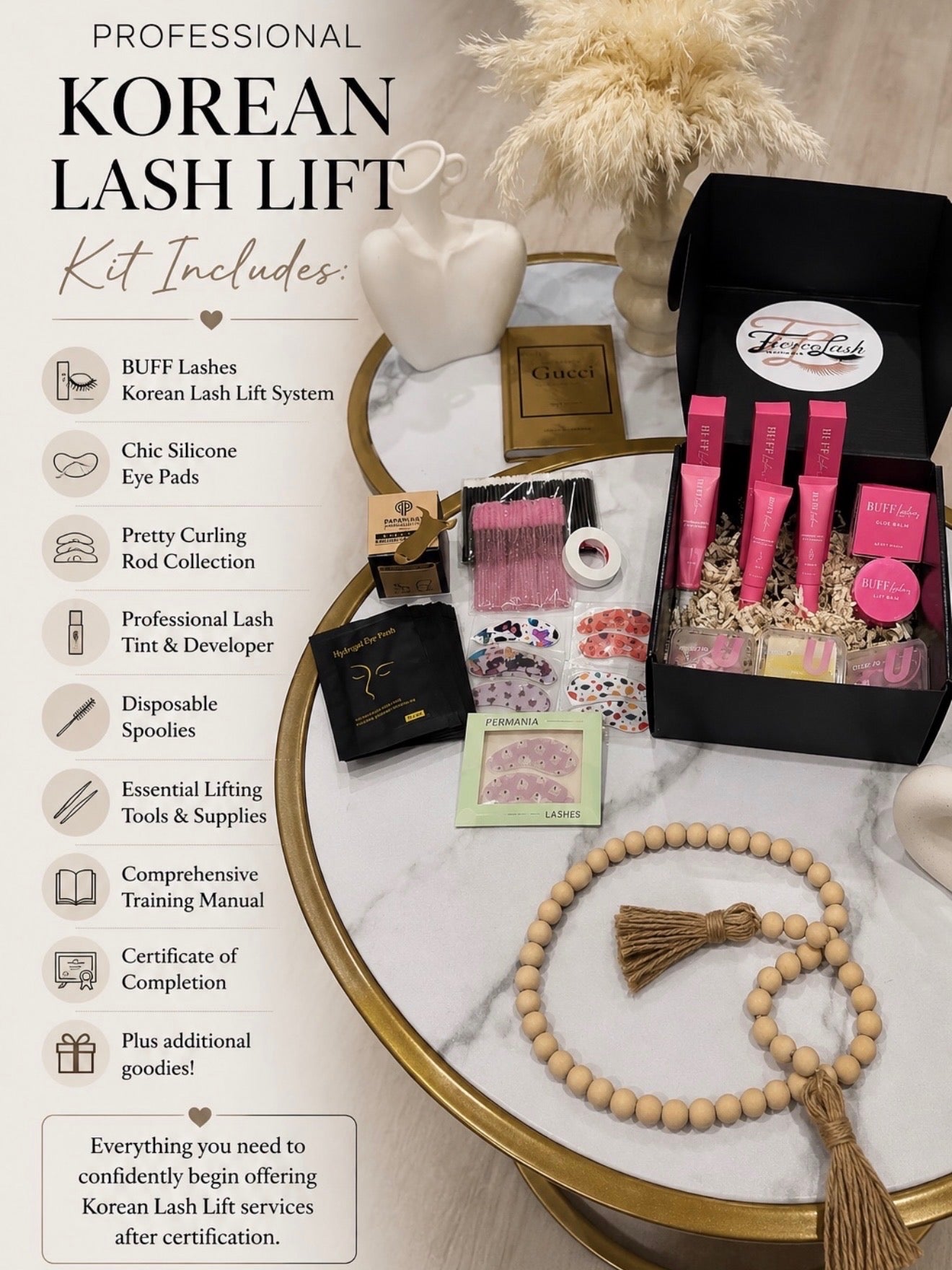 Korean Lash Lift Certification Course