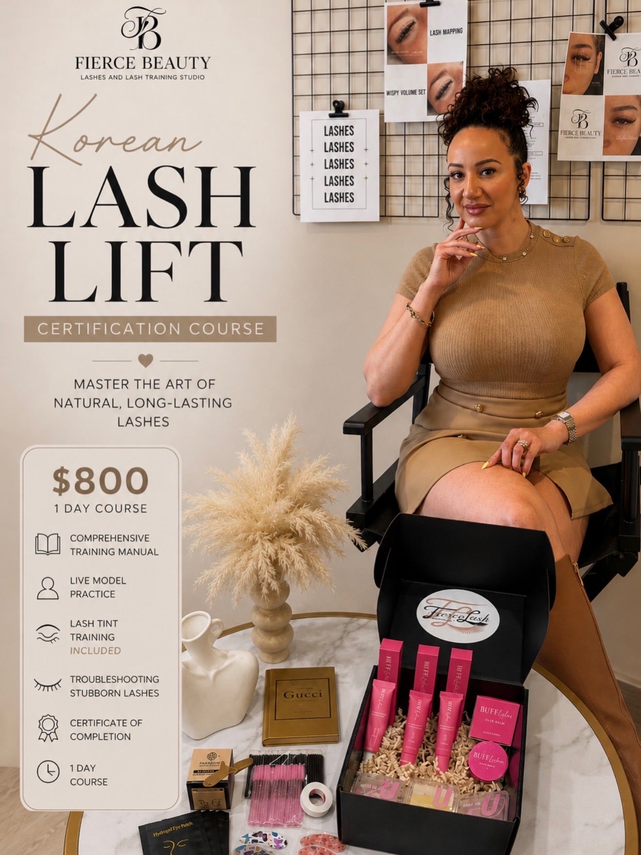 Korean Lash Lift Certification Course