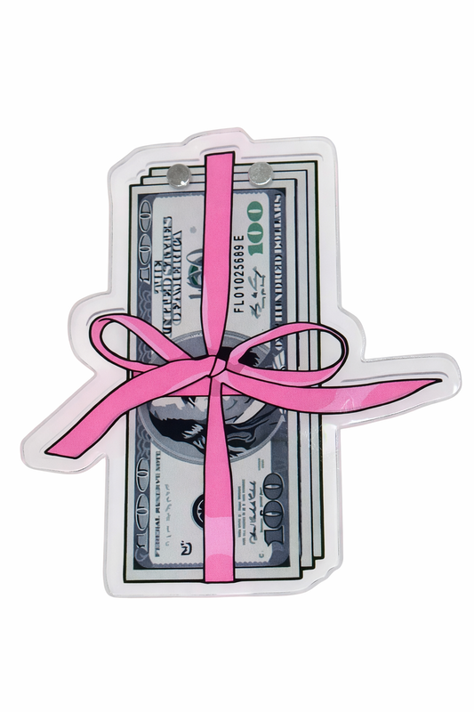 Fierce Money Print Lash Tile Organizer